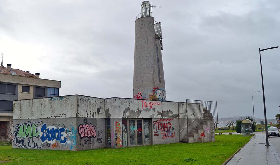 GRAFITI-REHABILITACION FARO DE CANIDO aintegra severo fernandez castro